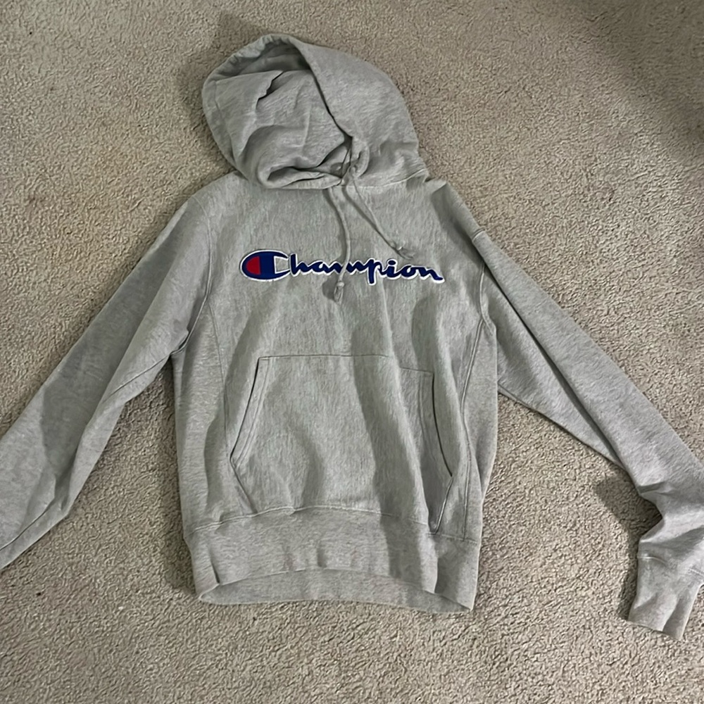 Champion Gray hoodie